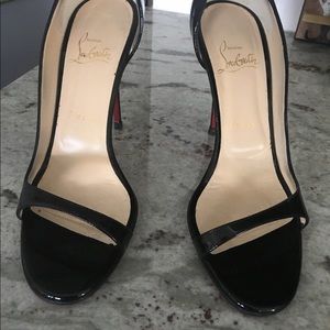 Christian Louboutin Toboggan Peep-Toe